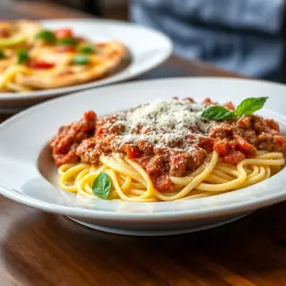 Tagliatelle al Ragù Napoletano