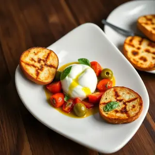 Burrata con Pomodori